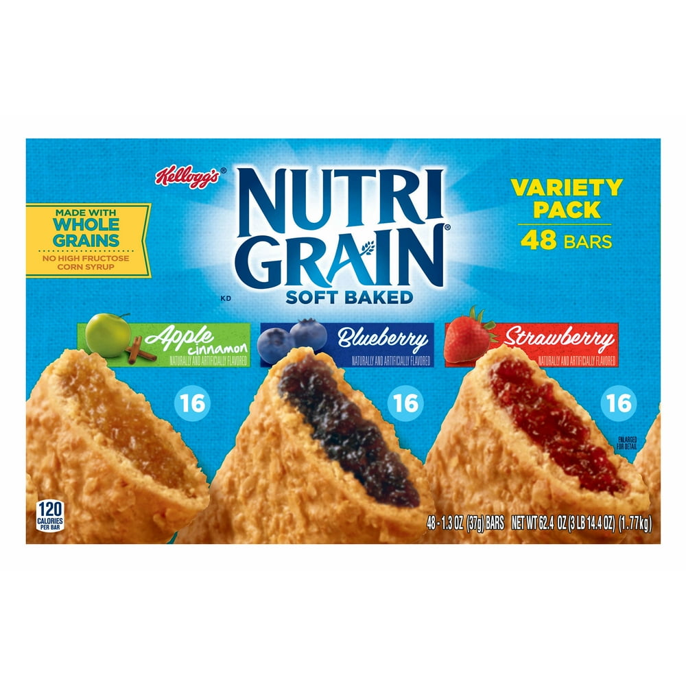 Kellogg NutriGrain Bars, 48 ct.