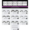 SHANY Eyelash extend - set of 10 assorted reusable eyelashes - Thin Collection