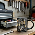 thumbnail image 6 of The Ultimate Mechanic's Toolbox Mug, 11oz Ceramic Mechanic Toolbox Coffee Cup, Tool Box Tea Mug Funny Gift for Husband Dad for Birthday Thanksgiving Anniversary (2PCS), 6 of 7