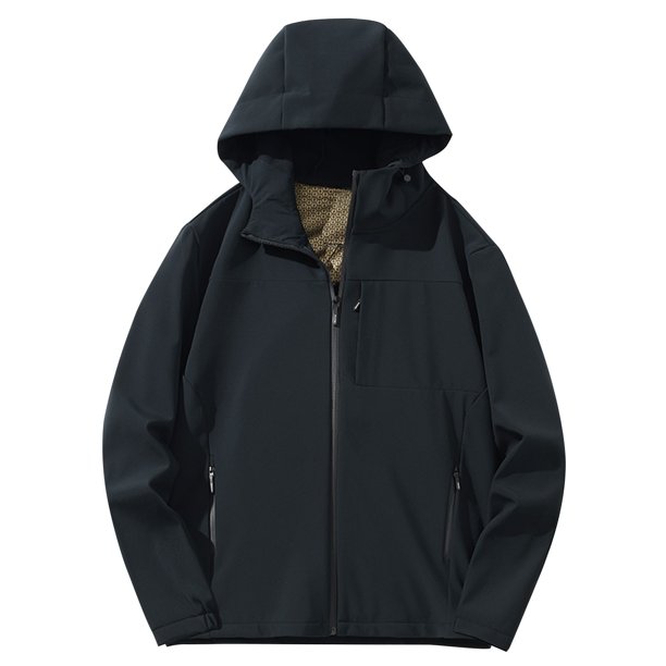 Fiudx Sudadera Capuchino para Hombre, Elegante Blusa de Manga Larga, Informal, con Bolsillo, para Uso Diario, Estilo Moderno, Se Recomienda Lavar a Mano, Poliéster.
