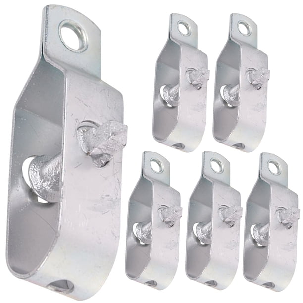 Tensores de cuerda de alambre para valla de jardín, tensores de Cable de Metal resistentes, 6 uds.