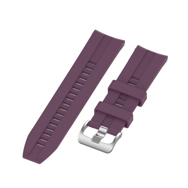 Para Huami Amazfit GTR 3 22 mm Bandas de reloj Reemplazo de silicona colorida con cierre de plata