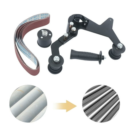 

TFCFL Belt Sander Attachment Bracket For 5/8-11 Angle Grinder Pipe Tube Polishing Tool