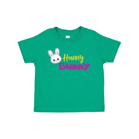 

Inktastic Easter Hunny Bunny White Bunny Cute Bunny Gift Toddler Boy or Toddler Girl T-Shirt