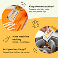thumbnail image 6 of JoyFull Chicken Squeeze Treats for Dogs – Prebiotic Gut Health Treats Made with Real Cage-Free Chicken – Lickable, Enrichment-Friendly, Meal Topper – 24 Easy Squeeze Sticks (0.5oz Each), 6 of 9