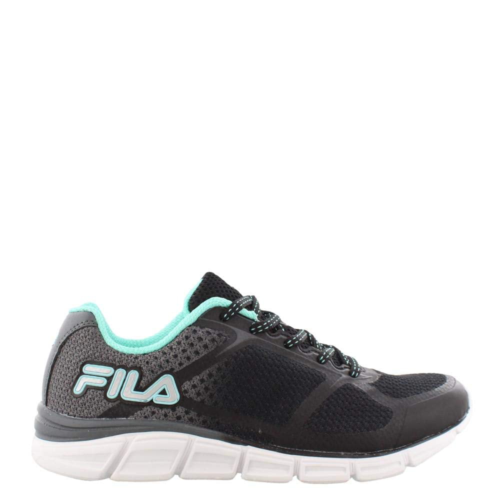 Fila Womens Memory Primeforce 2 Running Shoe, Adult, Black/Charcoal, 6. ...