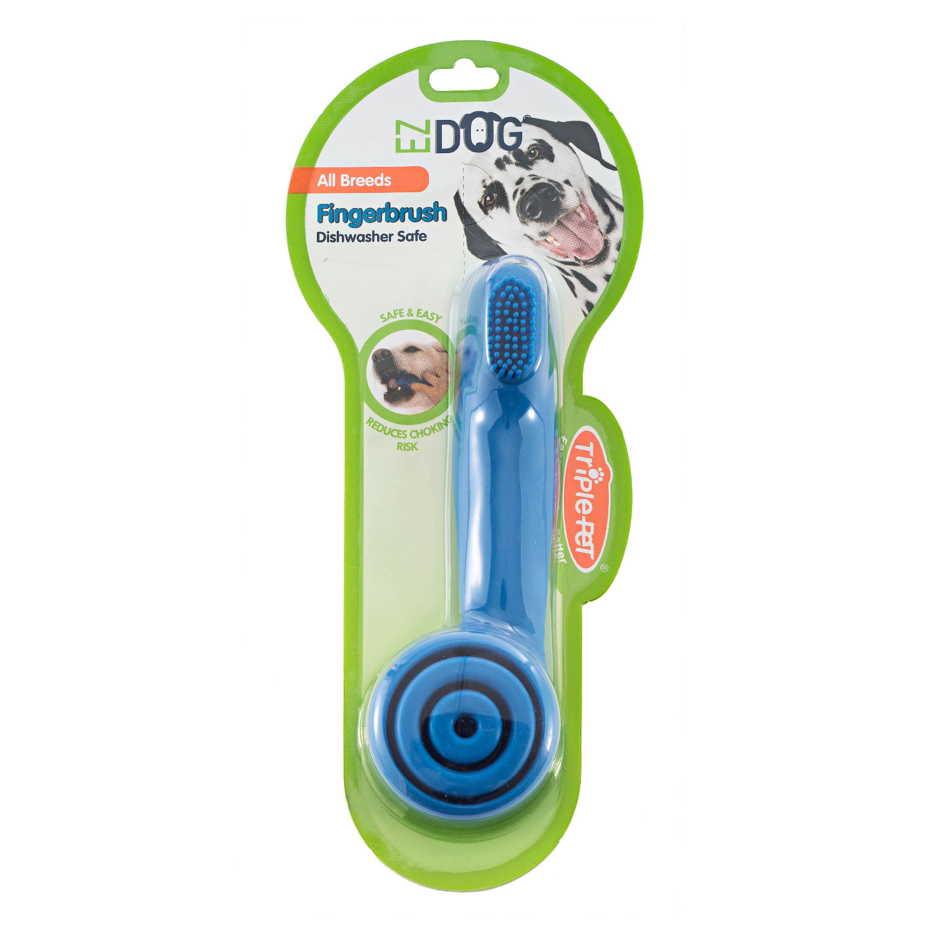 ez dog triple toothbrush