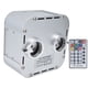 thumbnail image 3 of Kit de iluminación de fibra óptica RGB de doble cabezal de 32 W con control remoto de 28 teclas para cine en casa KTV Hotel ClubUS 100-240V, 3 of 10