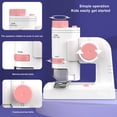 thumbnail image 4 of Microscope For Kids,  2 In 1 12PCS Slides LED Lighted HD Pocket Kids Microscope For Observation, Science Kit Educational Toys, 4 of 8