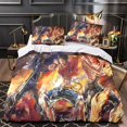 thumbnail image 3 of KNITII Parure De Lit Anime Luffy 3D Printed Parure De Lit Anime Luffy Chopper Design Duvet Cover Set Bedding Set,Soft Microfiber,Hidden Zipper Double, 3 of 5