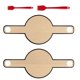 thumbnail image 1 of 2 piezas, accesorios para horno, alfombrillas para hornear pan, almohadilla de extracción con cepillo B Afortunado Sencillez, 1 of 1
