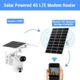 thumbnail image 3 of Solar Powered WiFi Extender, 365 Day Cyclic Power Supply 164FT WiFi Range IP66 Waterproofing Solar Powered 4G LTE Modem Router  for RVs, 3 of 7