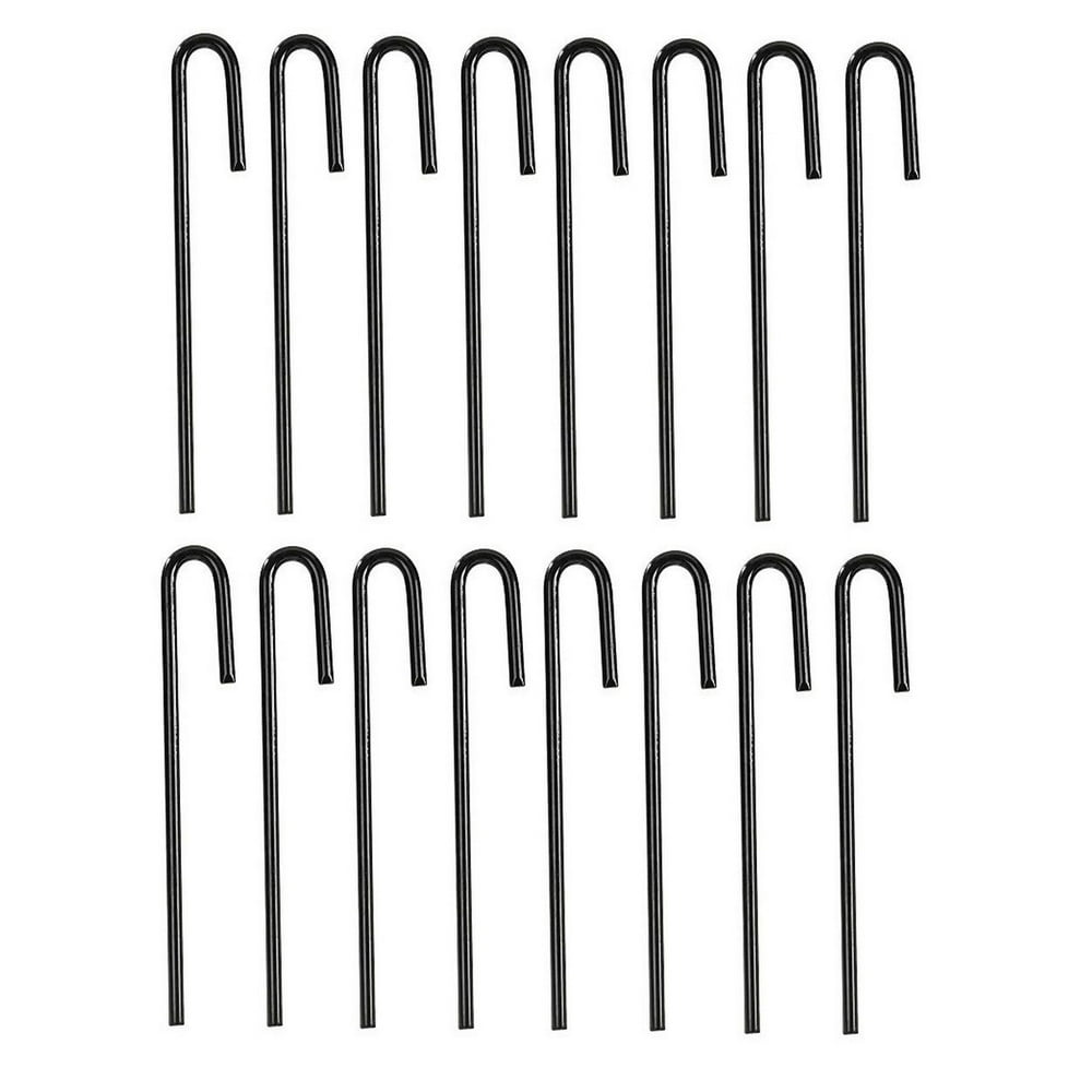 Dog Exercise Pen Everlasting Ground Stakes 8 Pack Set of Heavy Duty Steel Anchor (Two 16 Pack