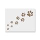 thumbnail image 1 of Plantilla reutilizable de huellas de patas en fila, 1 of 8