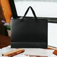 thumbnail image 2 of Black Paper Bag Birthday Gift Bags for Kids Shopping Lamination Water Proof 6 Pcs, 2 of 6