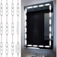 thumbnail image 1 of Mirror Lights For Hollywood Style Vanity, Easy Installation, 5730Smd High-Brightness Led Beads, Waterproof, Dimming Control For Full Length Mirror Or Vanity Area, 1 of 8