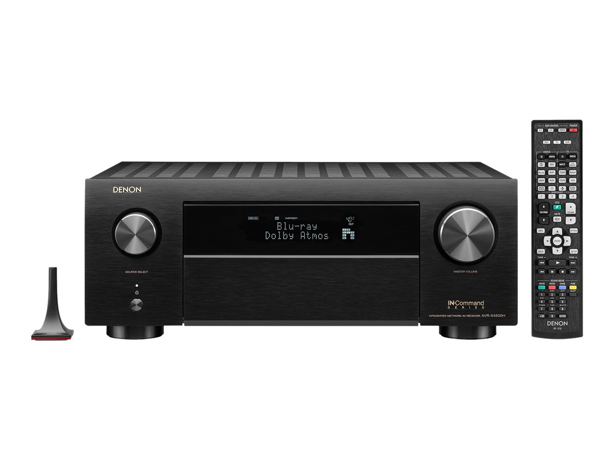 Denon AVRX4500H Denon 9.2 Channel 4K AV Receiver 3D Audio Voice Control