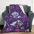 thumbnail image 5 of Pokemon Gengar Throw Blanket Cute Flannel for Boys Girls Men Women, 5 of 7