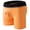 Orange, variant on Men's Cotton Blend Cut-Out Boxer Briefs, Ring-Style Enhancing Underwear, Breathable Solid Color Sexy Trunks, 6 Colors, Sizes MâXXL