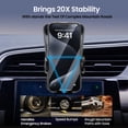 thumbnail image 4 of Soporte de teléfono ELOHEI para Honda Civic 2016-2021 4.7-7.0", 4 of 8