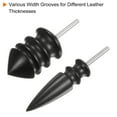 thumbnail image 4 of Uxcell Leather Burnisher Bits 2 Type Pointed Tip Leather Burnishing for Leather Working Craft, 4 of 6
