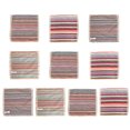 thumbnail image 1 of 10Pcs Cotton Square Handkerchief Kids Hand Wiping Towel Random Color, 1 of 8