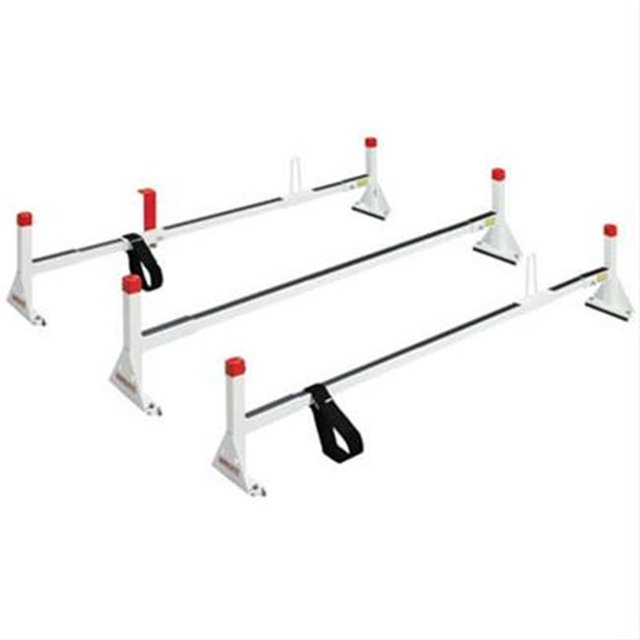 2163 Steel Gutter Mount Roof Rack,White