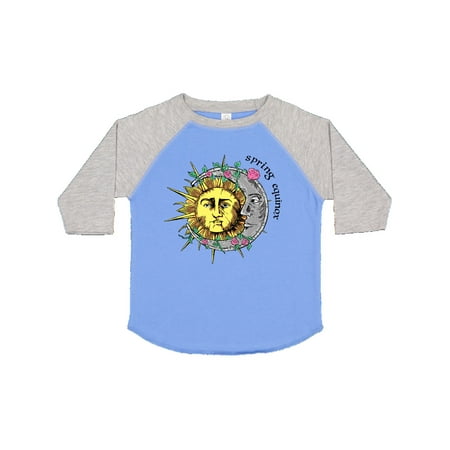

Inktastic 1st Day of Spring Sun and Moon Spring Equinox Gift Toddler Boy or Toddler Girl T-Shirt