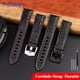 thumbnail image 4 of Correa de piel de becerro de 21 mm para reloj Omega Super Moon Dark Side Apollo 8 Series para hombre, correa de reloj 311.92, pulsera 311.92.44, 4 of 5