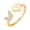 Gold, variant on Initial Rings for Women Butterfly Silver Rose Gold Plated Open Adjustable Letter A-Z Cubic Zirconia Cute Name Stainless Steel Cute Statement Dainty Capital Monogram Jewelry Gold Letter Z