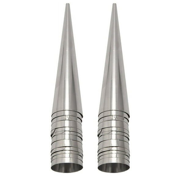 Cream Horn Molds 24Pcs Large Size Baking Cones Stainless Steel