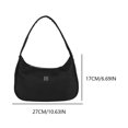 thumbnail image 2 of Bolso Hombro A La para Mujer Bolso Sencillo para Las Axilas Bolso Al Aire Libre (negro), 2 of 9