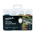 thumbnail image 2 of Fluid Acrylic Gloss Pouring Paint, 60ml/Tube, Set of 4 Colors - Flamingo/Rainforest/Celestial/Cosmic, 2 of 7