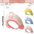 thumbnail image 2 of Soft Silicone Washing Hat, Water And Shampoo Barrier, Keep Dry Shower Shield For Hair Washing (A), 2 of 5