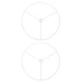 thumbnail image 1 of Miangastore Light Fixture Bracket Accessories Metal 2Pcs 7.9In Diameter, 1 of 8