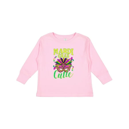 

Inktastic Mardi Gras for Girls Gift Toddler Toddler Girl Long Sleeve T-Shirt