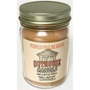 Outhouse / Mooneshine Candles - Pumpkin Praline Waffle Fragrance -12 Ounce Jar - Smell Matters