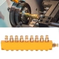 thumbnail image 4 of Adjustable Oil Divider, Adjustable Oil Distributor Industrial Joint Supplies  For Lubrication System 1 In 9 Out, 4 of 8