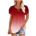 thumbnail image 6 of ATENAR Shirts for Women Soft Lightweight Womens Shirts Loose Tee Multicolor S, 6 of 6
