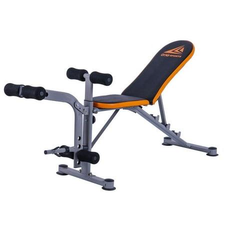 Ktaxon Adjustable Dumbbells Lifting Weight Bench Incline Flat