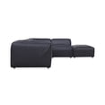 thumbnail image 3 of Moe's Home Collection Form Dream Modular Sectional Vantage Black Leather Leather, 3 of 4