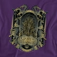 thumbnail image 2 of Game of Thrones T-Shirt Throne And Sigils Unisex Graphic Tee For Men & Women, 2 of 7