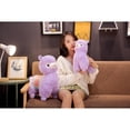 thumbnail image 5 of Llama peluche animal muñeca grande peluche abrazo almohada suave Sailing Electrónica, 5 of 5