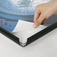 thumbnail image 4 of M&T Displays 36x48" Black Aluminum Portable Snap Poster Frame 1" Profile Front Loading Picture, 4 of 8