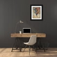 thumbnail image 3 of Vintage Apple Collection 24x32 Black Ornate Wood Framed with Double Matting Museum Art Print Titled - Bike 30, 3 of 4