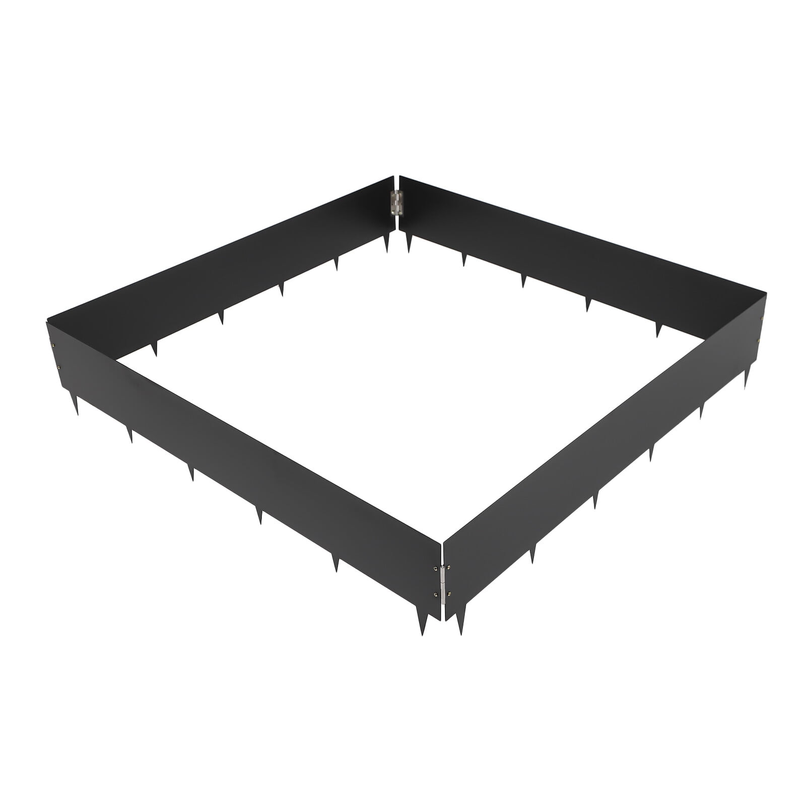 Steel Landscape Edging 4 Pack 40 inch Length, 8.46 inch Depth Steel Edging Border for Landscaping Lawn Garden Metal Edging