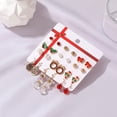 thumbnail image 1 of Pendientes de moda Reno Yinane Conjunto de ángel Pendientes de Navidad, 1 of 8