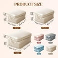 thumbnail image 2 of Self Compression Storage Bag, Large Comforter Organizer with Handle & Zipper (Small), 2 of 7