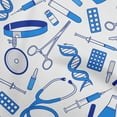 thumbnail image 1 of oneOone Cotton Flex Medium Blue Fabric Tool Fabric For Sewing Printed Craft Fabric By The Yard 40 Inch Wide, 1 of 4