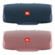 thumbnail image 1 of Altavoz Bluetooth JBL Charge 4 impermeable con batería externa azul/rosa, 1 of 1